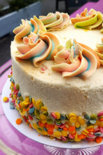 Load image into Gallery viewer, Rainbow Confetti Cake