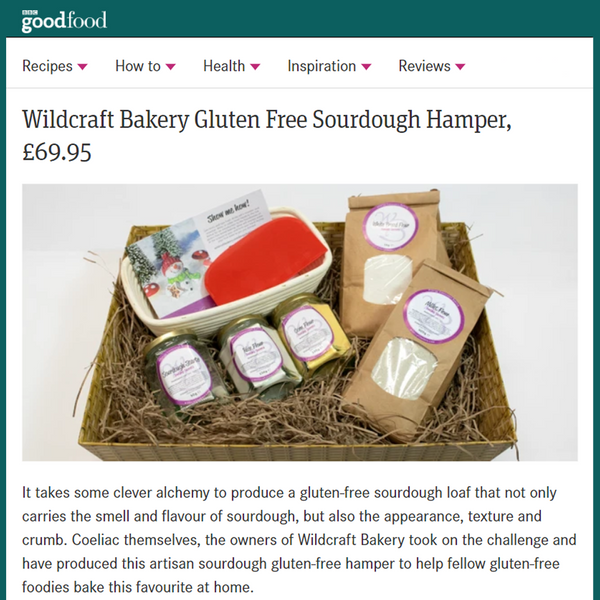 BBC Good Food feature Wildcraft! The best gluten-free hampers to buy in 2021