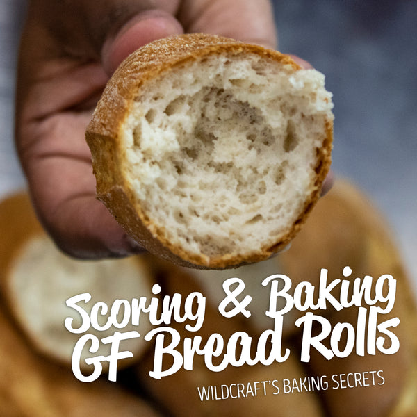 Scoring & Baking Gluten Free Bread Rolls
