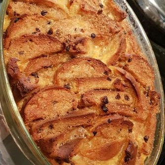Teacake Bread and Butter Pudding Recipe