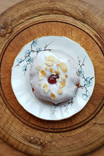 Load image into Gallery viewer, Cherry Bakewell Doughnut
