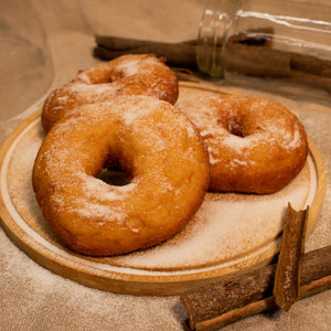 Cinnamon Sugar Ring Doughnuts (Pack of 3)