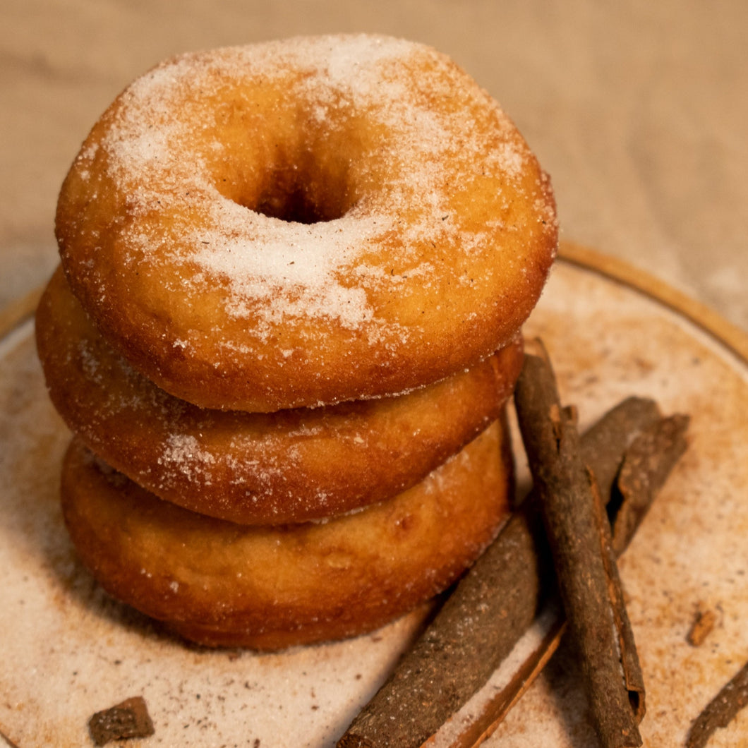 Cinnamon Sugar Ring Doughnuts (Pack of 3)