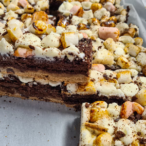 Smores Brookie Bar